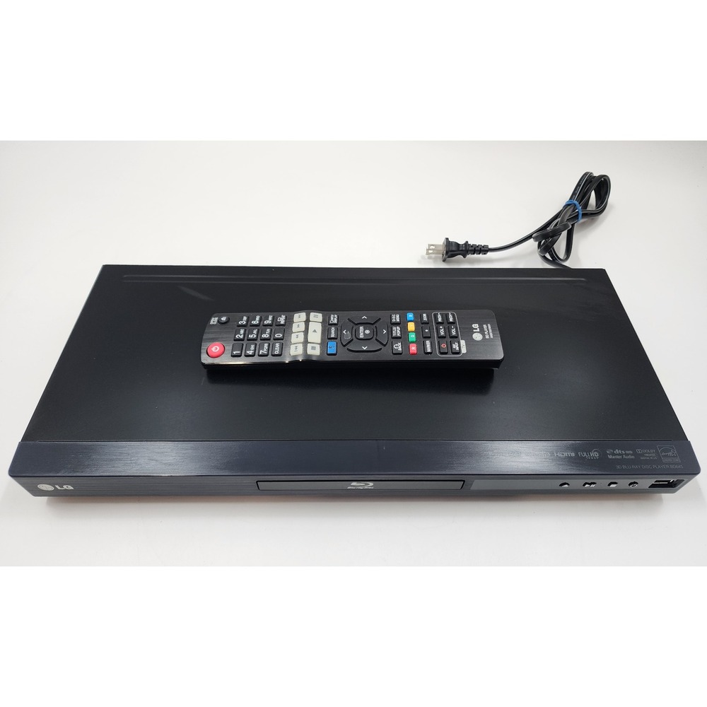 LG BD645 3D Blu-ray Disc Player Full HD 1080p Black with Remote Control